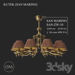 Ceiling light - KUTEK SAN-ZW-10 _SAN MARINO_ 
