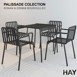 Table _ Chair - Hay. Palissade collection 
