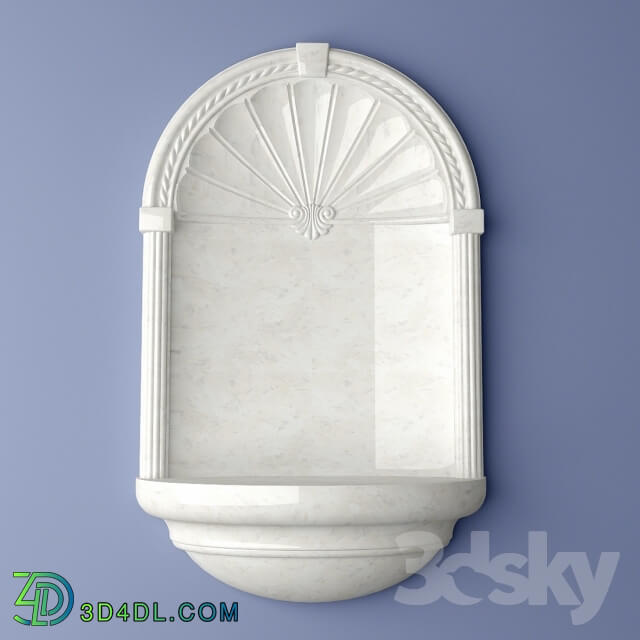 Decorative plaster - Charlotte Wall Niche