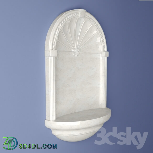 Decorative plaster - Charlotte Wall Niche