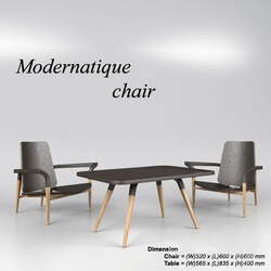 Table _ Chair - modernatique chair 