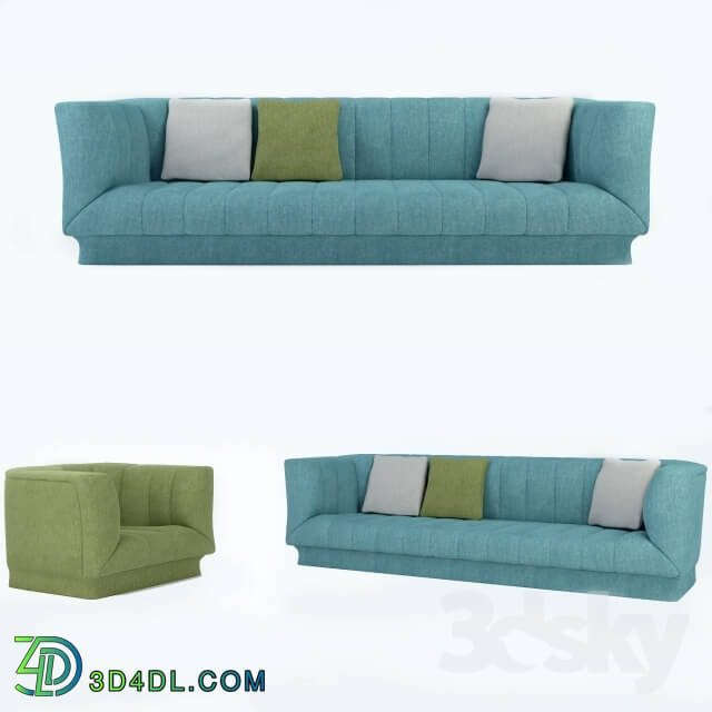 Sofa - Roche Bobois Odea sofa