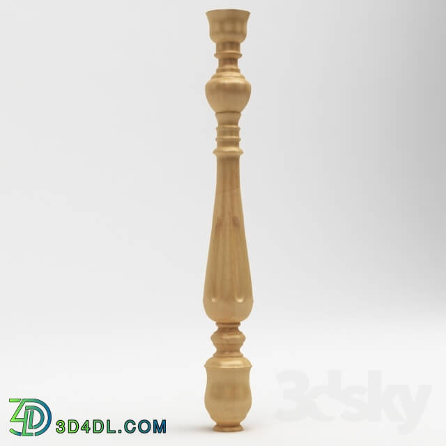 Staircase - Classic wooden baluster