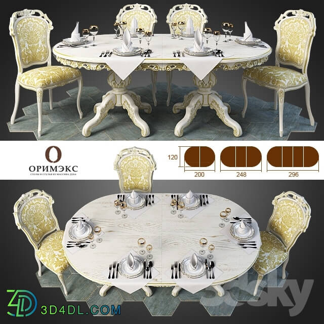 Table _ Chair - Orimeks Empire