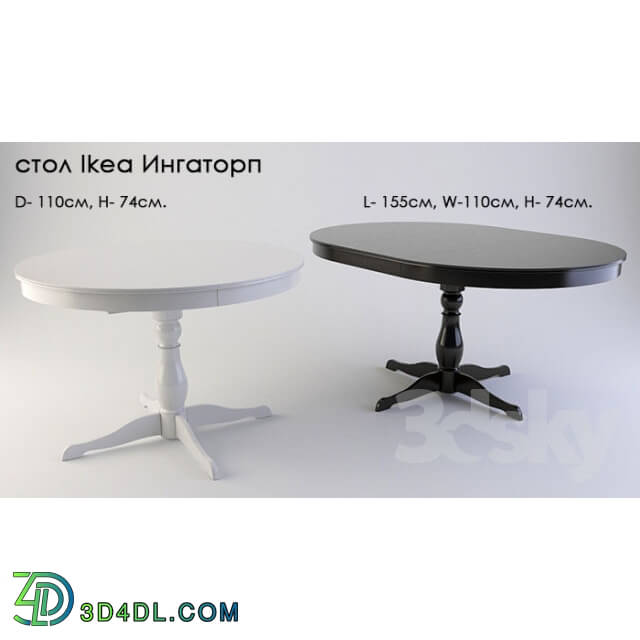 Table - Ikea Ingatorp