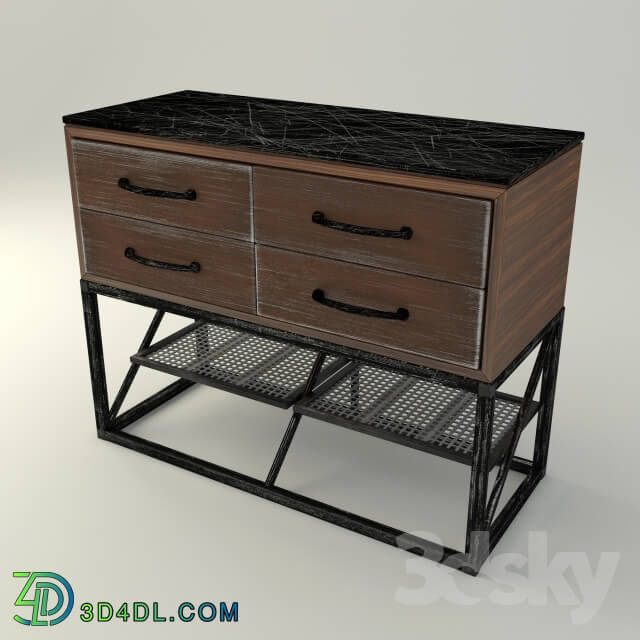 Sideboard _ Chest of drawer - Curbstones and dressers in the style of _quot_loft_quot_