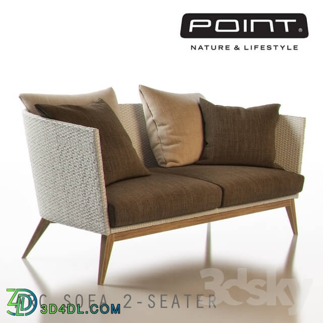 Sofa - Point Arc Outdoor 2-Seater Sofa