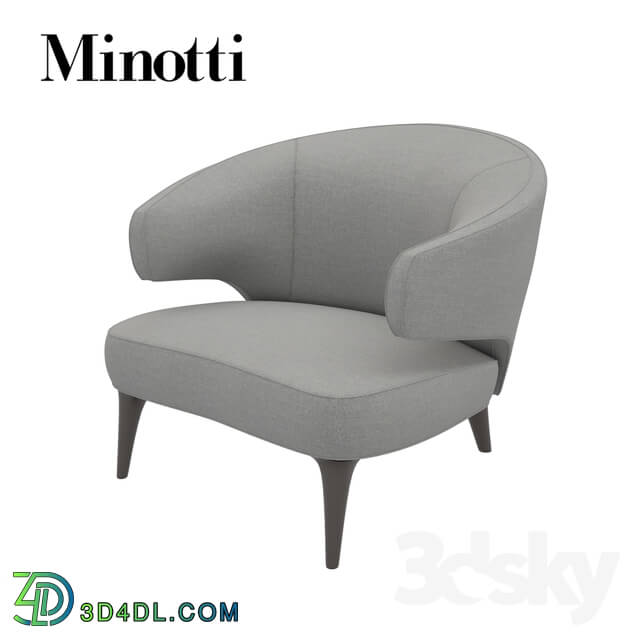 Arm chair - ARMCHAIR ASTON MINOTTI