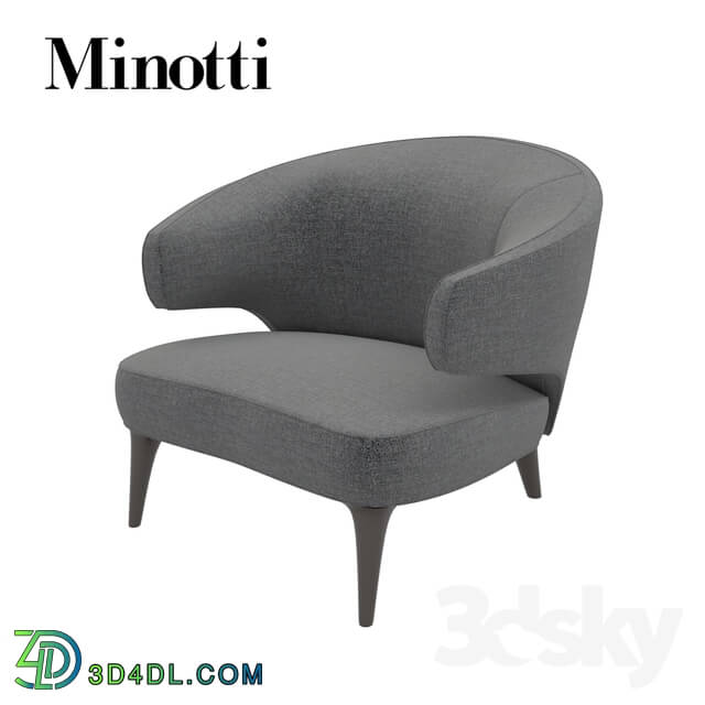 Arm chair - ARMCHAIR ASTON MINOTTI