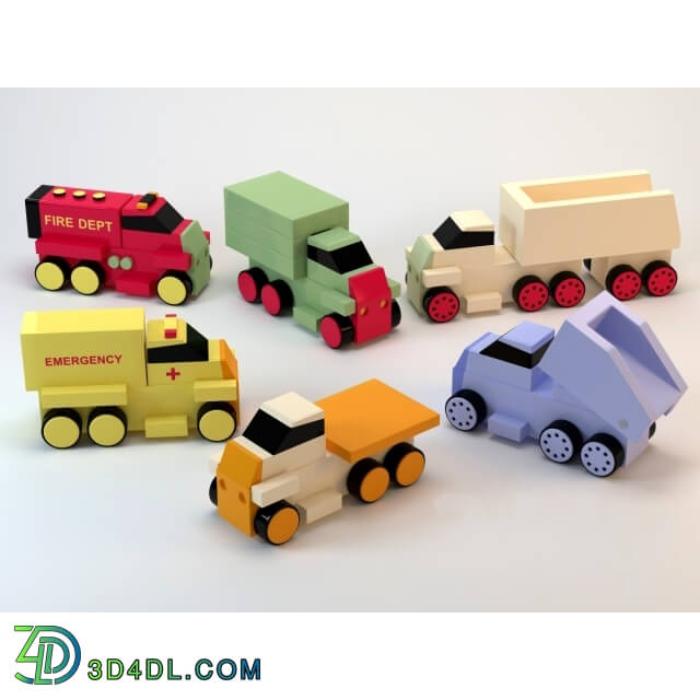 Toy - wooden truck _ wooden trucks