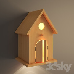 Miscellaneous - The lamp in the nursery birdhouse 