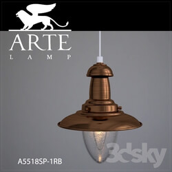 Ceiling light - Hanging lamp Arte Lamp A5518SP-1RB 