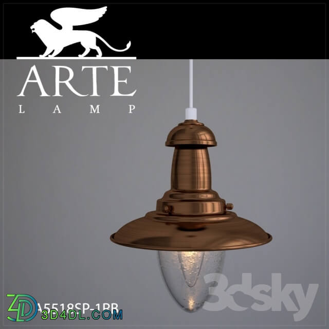 Ceiling light - Hanging lamp Arte Lamp A5518SP-1RB