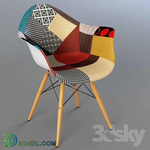 Chair - Chair Eames dsw patchwork