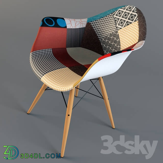 Chair - Chair Eames dsw patchwork