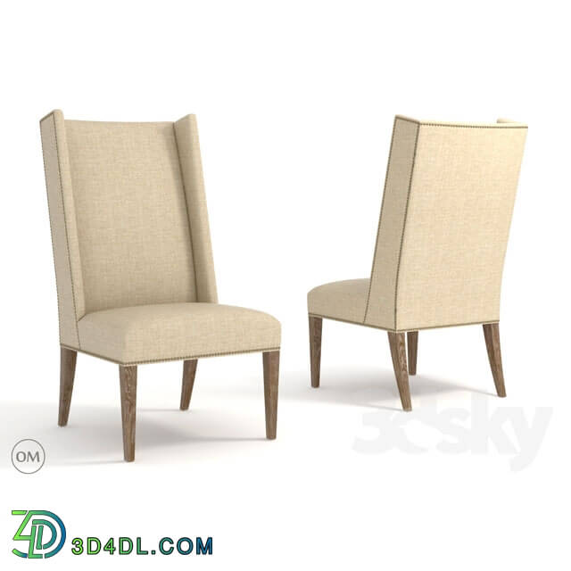 Chair - Bertrix linen chair 8826-1201