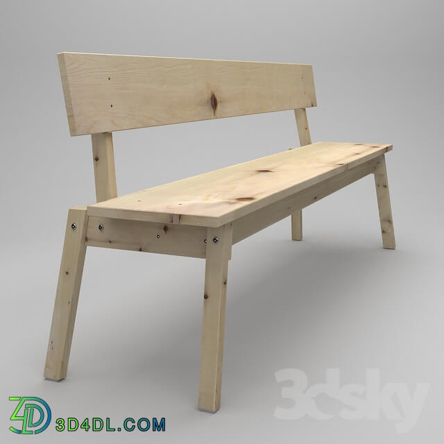 Other - Industry Ikea bench 2018 _Industriell Ikea bench_