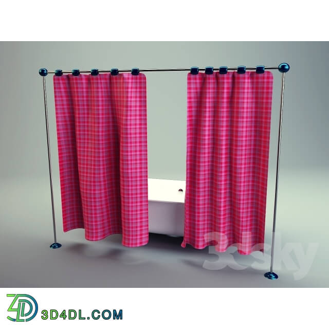 Bathroom accessories - bathroom curtain