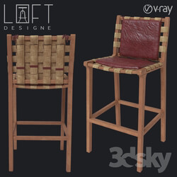 Chair - Bar stool LoftDesigne 2557 model 