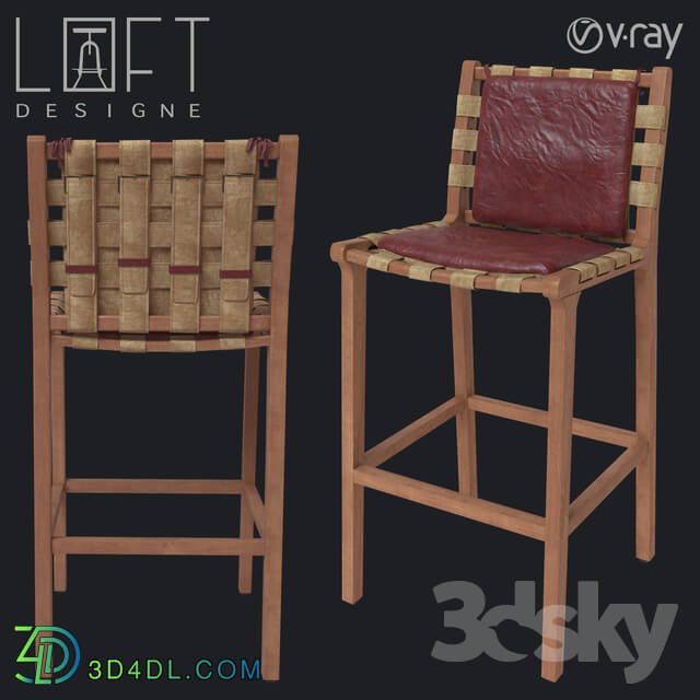 Chair - Bar stool LoftDesigne 2557 model