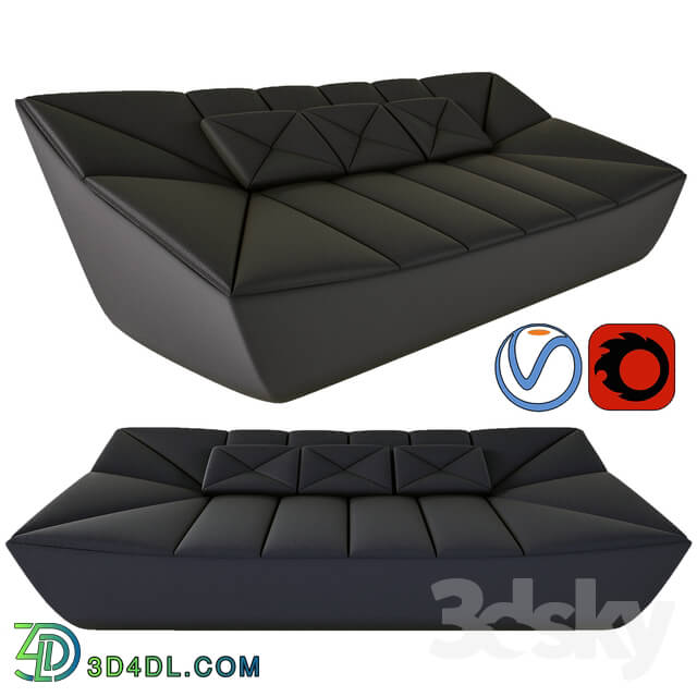 Sofa - Leather sofa