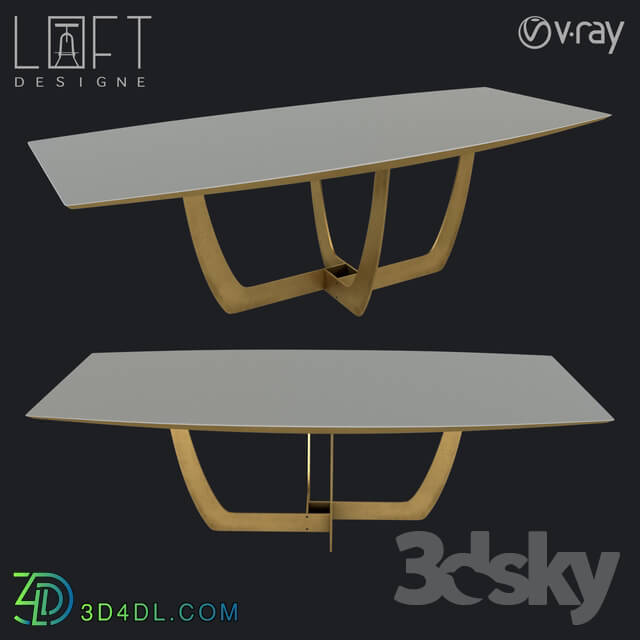 Table - Table LoftDesigne 6828 model