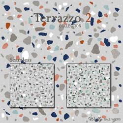 Wall covering - Wallpaper Wally Terrazzo - Terrazzo 2 