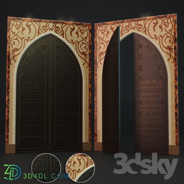 Doors - oriental door