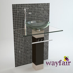 Wash basin - 23 Inch Single Bathroom Vanity Set 1 