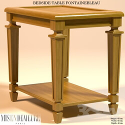 Table - BEDSIDE TABLE FONTAINEBLEAU 