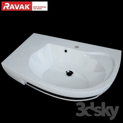 Wash basin - Washbasin RAVAK Rosa Comfort Plus 