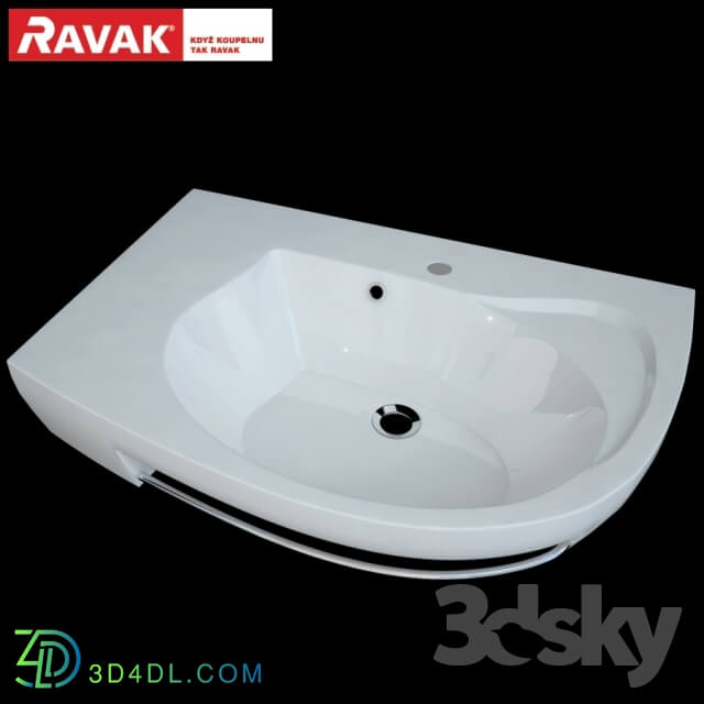 Wash basin - Washbasin RAVAK Rosa Comfort Plus