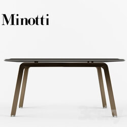 Table - Minotti Kirk Cross Caffee Table-100 