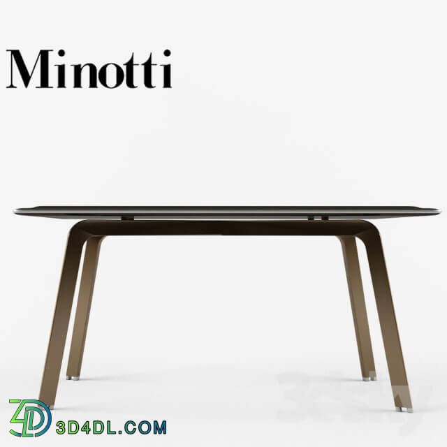 Table - Minotti Kirk Cross Caffee Table-100