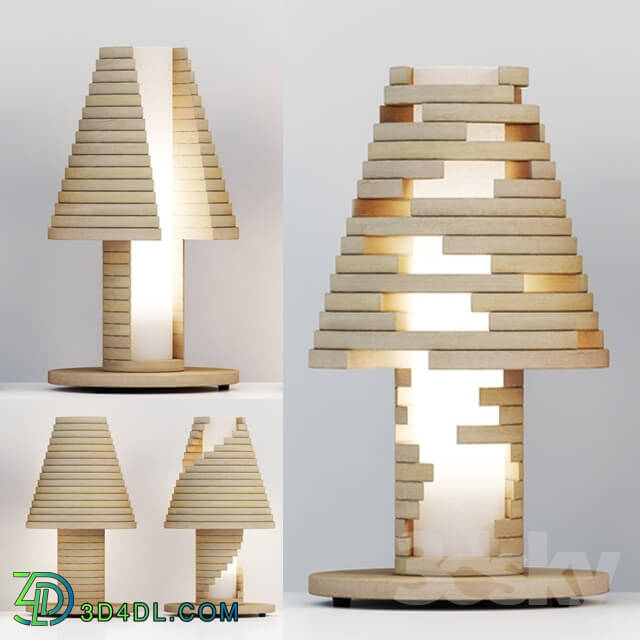 Table lamp - Puzzle Lamp - Babele