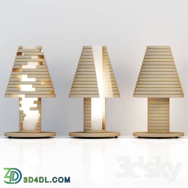 Table lamp - Puzzle Lamp - Babele