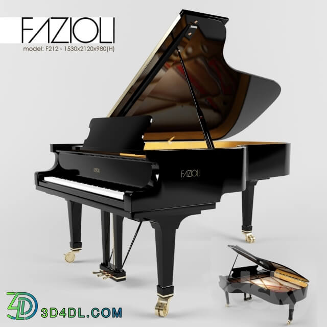 Musical instrument - F212 FAZIOLI Piano