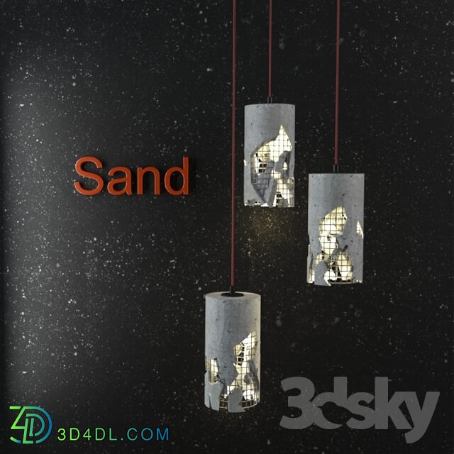 Ceiling light - Design lamp _quot_Sand_quot_