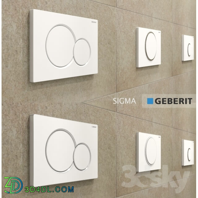 Bathroom accessories - Geberit actuator plates