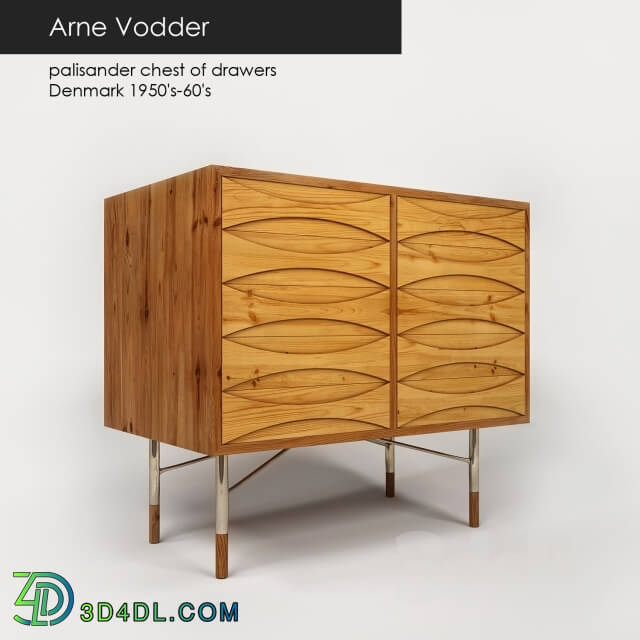 Sideboard _ Chest of drawer - drawers Arne Vodder