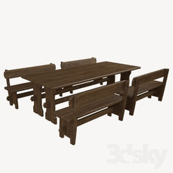 Table _ Chair - table _ bench 