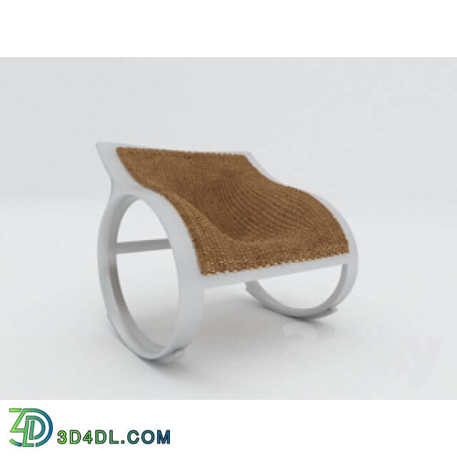 Arm chair - Armchair-rocking chair