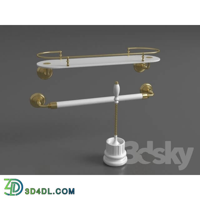 Bathroom accessories - cambridge yorsh _ shelf _ Towel rack