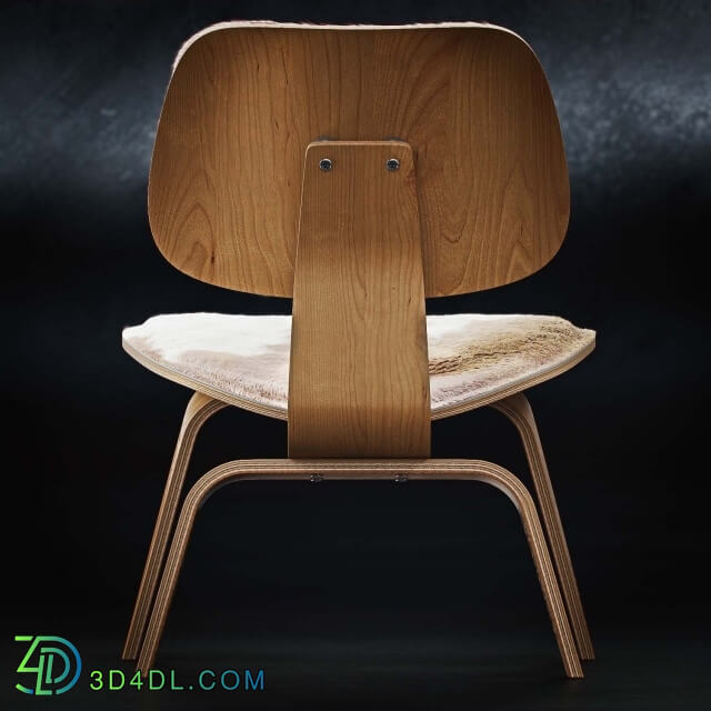 Chair - Vitra. Plywood Group - LCW _ fur