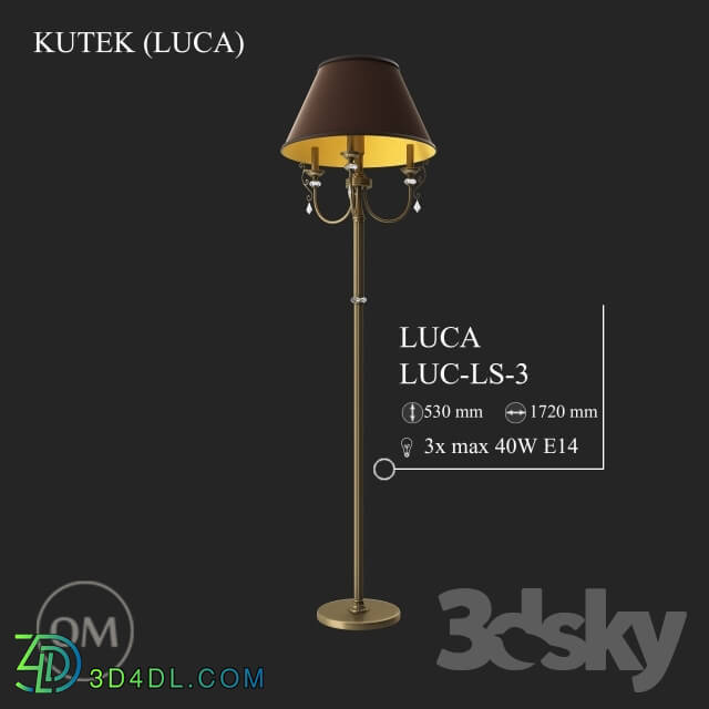 Floor lamp - KUTEK _LUCA_ LUC-LS-3