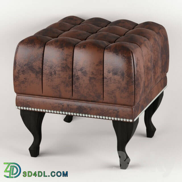 Other soft seating - English padded stool