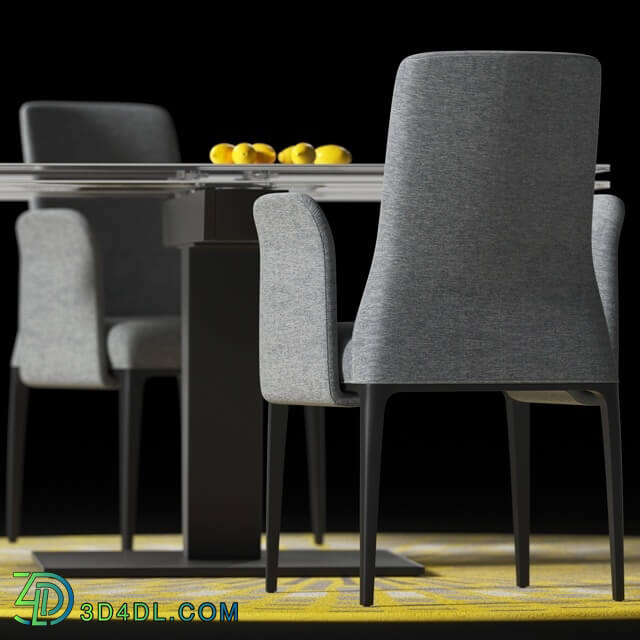 Table _ Chair - OSIRIS DINING TABLE _ AIDA BRIDGE