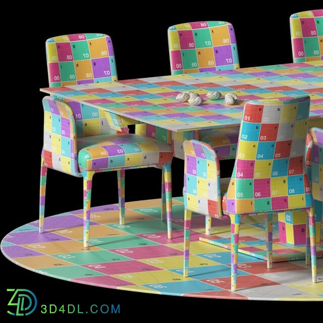 Table _ Chair - OSIRIS DINING TABLE _ AIDA BRIDGE