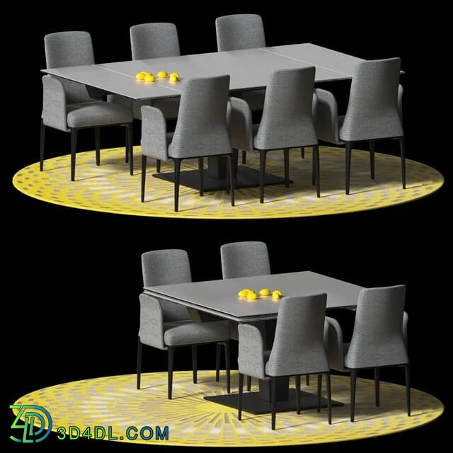 Table _ Chair - OSIRIS DINING TABLE _ AIDA BRIDGE