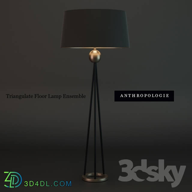 Floor lamp - Triangulate Floor Lamp Ensemble